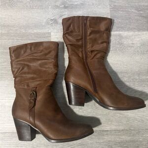 Baretraps Mid Calf Heeled Boots